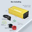XWJNE 2000W Pure Sine Wave Inverter 12V DC to 110/120V AC - 3