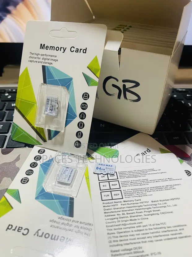 Original Pro Max 64GB C10 U3 SD Card - 1