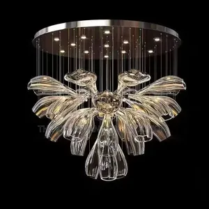 Grand Crystal Chandelier - Gold