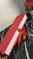 Long Red Flip Gift Box - 1