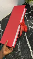 Long Red Flip Gift Box - 2