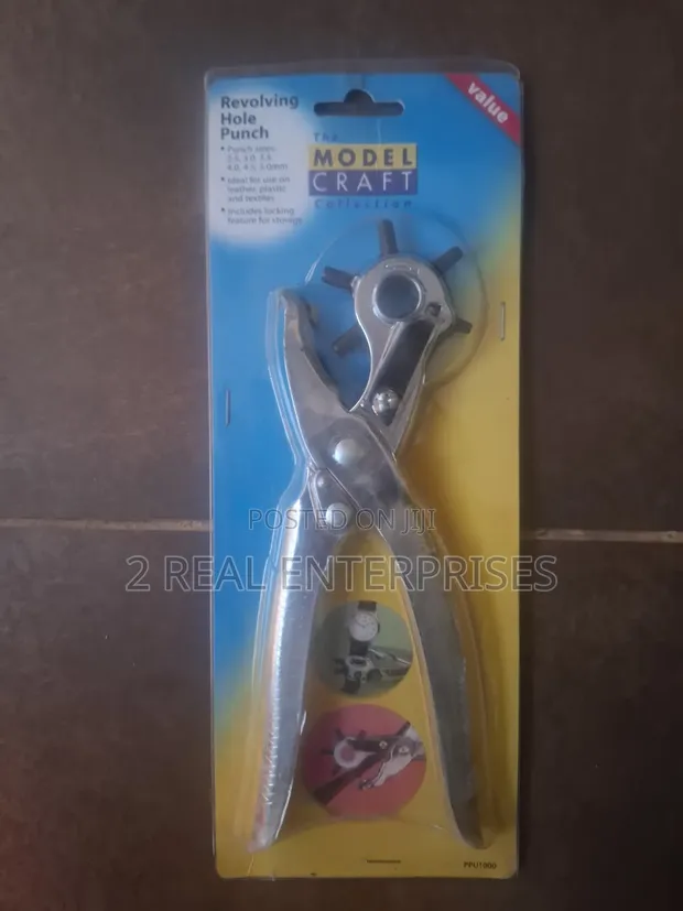 Model Craft Revolving Leather Hole Punch Pliers (PPU1000) - 1