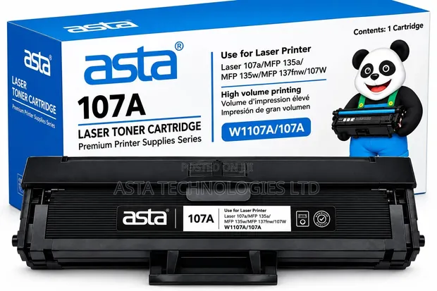 Asta Laser Toner Cartridge - 107a (W1107A) - 1