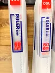 Deli 60cm Ruler for Measuring and Line Drawing - 2