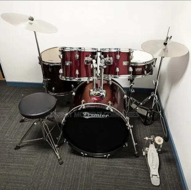 Premier Quality 5-Piece Drum Set - 1