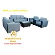 Afro 3-2-1-1 Full Sofa Set with Centre Table - 1