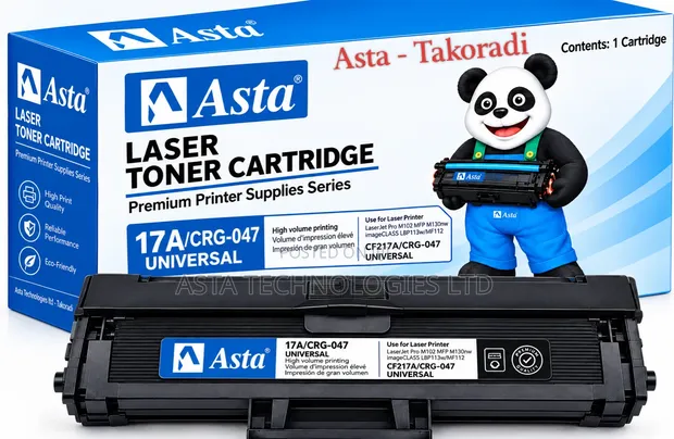 Asta Laser Toner Cartridge - 17A (CF217A) - 1
