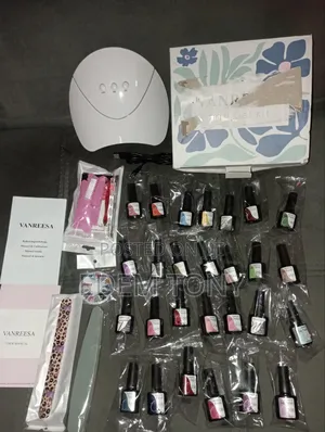 Vanreesa 25 Colors Gel Nail Polish Kit with UV Light
