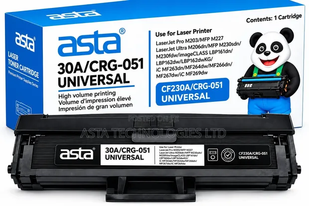 ASTA Laser Toner Cartridge - 30A (CF230A) - 1
