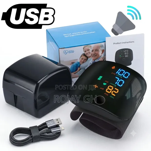 Automatic Rechargeable Digital Wrist BP Machine - 1