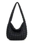 Stylish Croc Puffer Shoulder Bags - 1