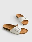 Primark Buckle Strap Mule Sandals - Taupe - 1