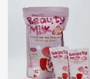 Beauty Milk Japanese Strawberry Powder