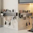 Multi-Function Wall-Mounted Knife Storage Rack - 3