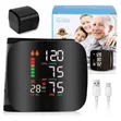 Rechargeable Digital Wrist Blood Pressure Monitor with Voice & Heart Rate - 1