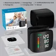 Rechargeable Digital Wrist Blood Pressure Monitor with Voice & Heart Rate - 2