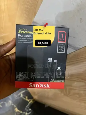 Sandisk 1TB & 2TB Extreme Portable SSD