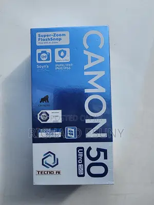 New Tecno Camon 50 Ultra 512GB Black