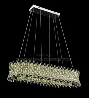 Golden Crystal Lights L100 Chandelier