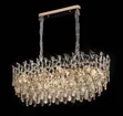 Precious Crystal Chandelier - Oval & Round Designs - 1