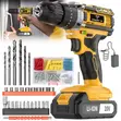 Tegatok 20V Cordless Impact Drill Kit - 1