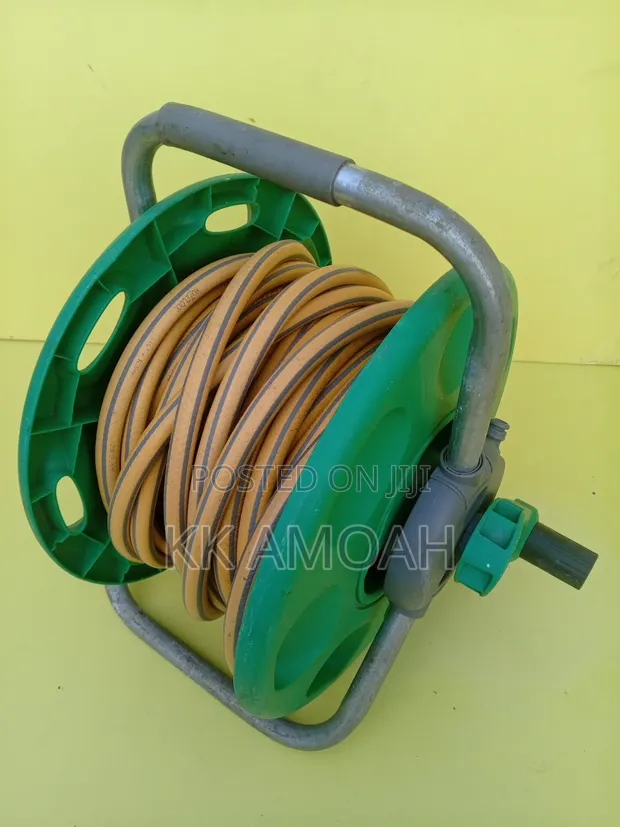 Original British Hozelock Premium Reel and Hose - 1