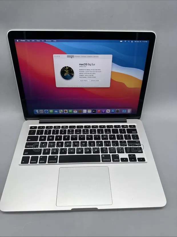 Apple MacBook Pro 2014 13" 8GB RAM 128GB SSD - 1