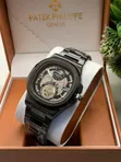 Patek Philippe Geneva Stainless Steel Watch for Men - 1