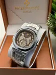 Patek Philippe Geneva Stainless Steel Watch for Men - 2