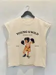 Vintage Lee Sleeveless Cut-Off Shirt - 2