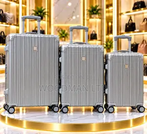 Zipless Aluminium Polycarbonate Travel Luggage