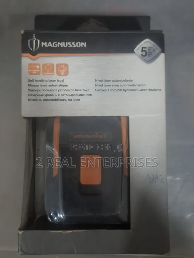 Magnusson Self-Levelling Cross Line Laser Level - 1