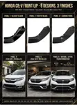 Honda CR-V 2017-22 Front Bumper Lip - 5