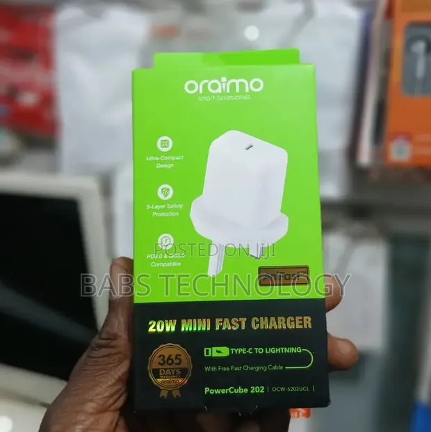 Oraimo 20W Mini Super Fast Charger - 1