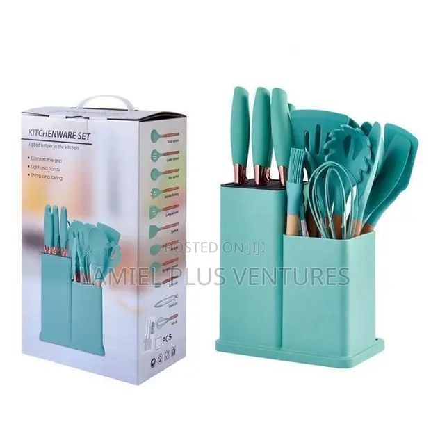 19-Piece Silicone Spoon Set - 1