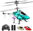 XIKOTEC XK919 Alloy 3-Channel RC Helicopter - Blue - 1