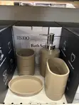 Luxury Soap Dispenser Toothbrush Holder Set - 4