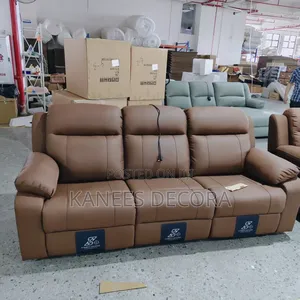 World Industries Recliner Sofa Set - Brown