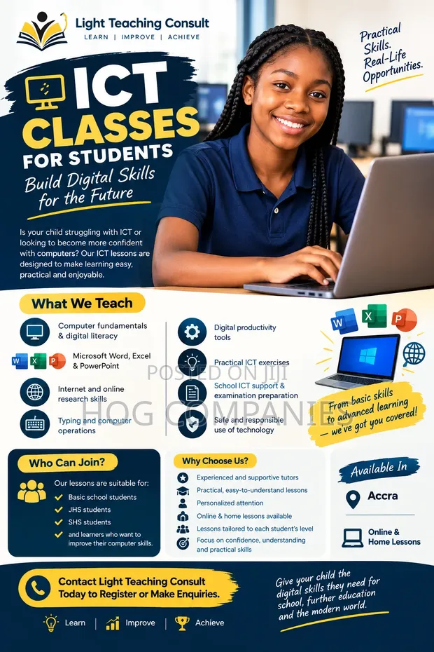 ICT Home Tutor | Beginner to Advanced | Kasoa - 1