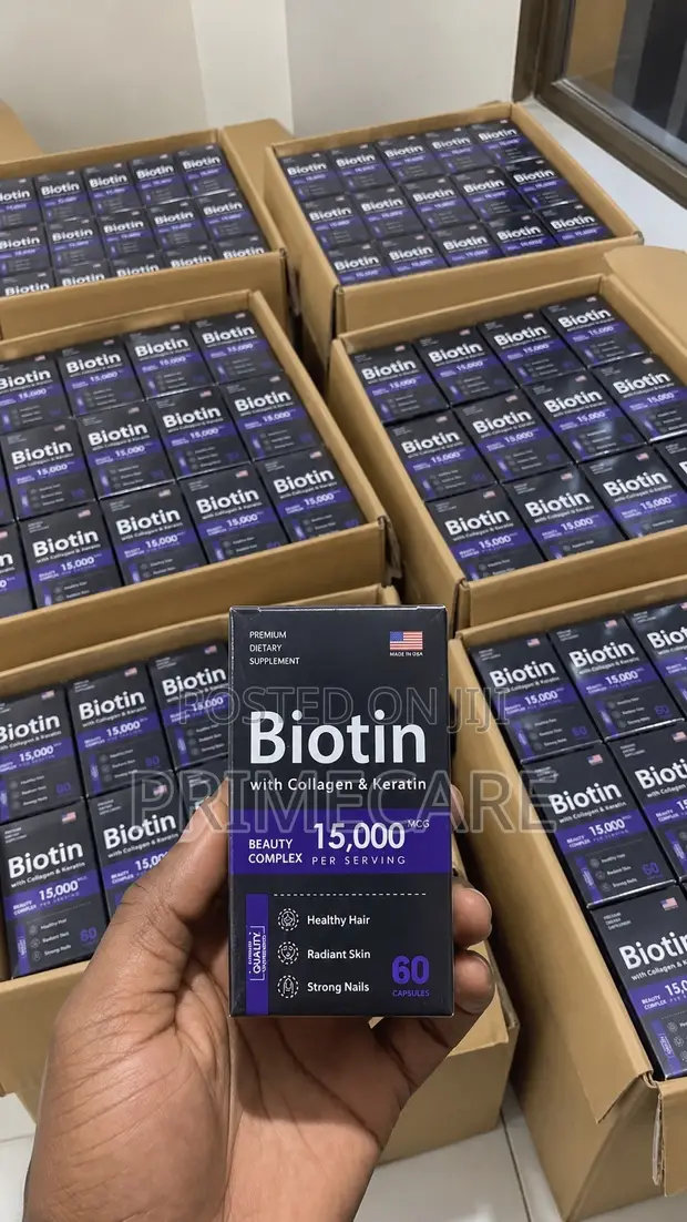 Biotin with Collagen & Keratin Supplement - 1