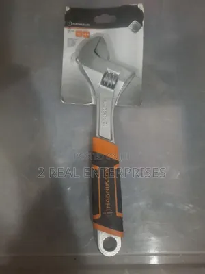 Magnusson 12" Soft Grip Adjustable Wrench