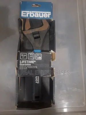 Erbauer 12" Adjustable Wrench - 60mm Jaw Capacity