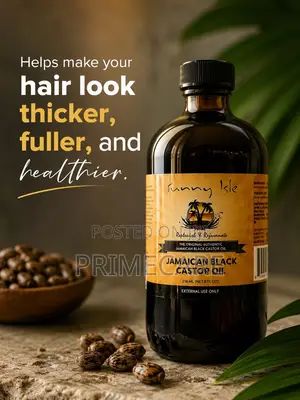 Sunny Isle Jamaican Black Castor Oil (Extra Dark) - 8oz
