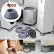 4pcs Washing Machine & Refrigerator Anti-Vibration Pads - 1