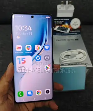 New Tecno Camon 40 256GB Black