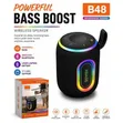 B48 Portable Wireless Bluetooth Speaker with Extra Bass & RGB Lights - 2