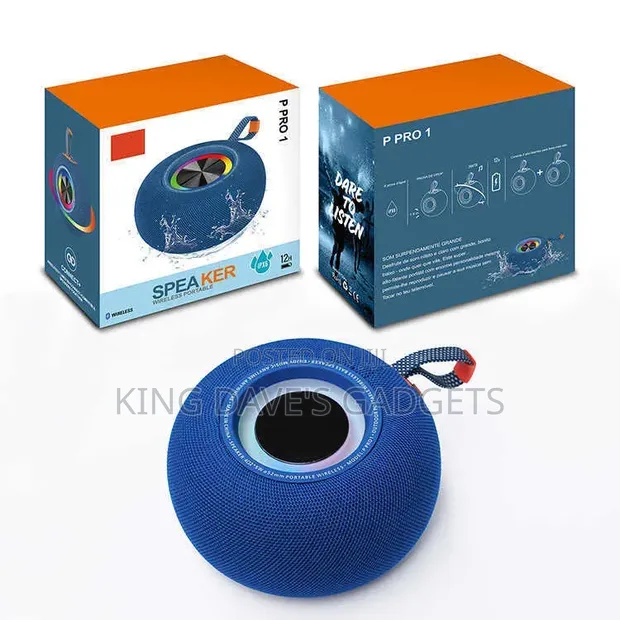 P PRO 1 Portable Wireless Speaker with RGB Lights - 1
