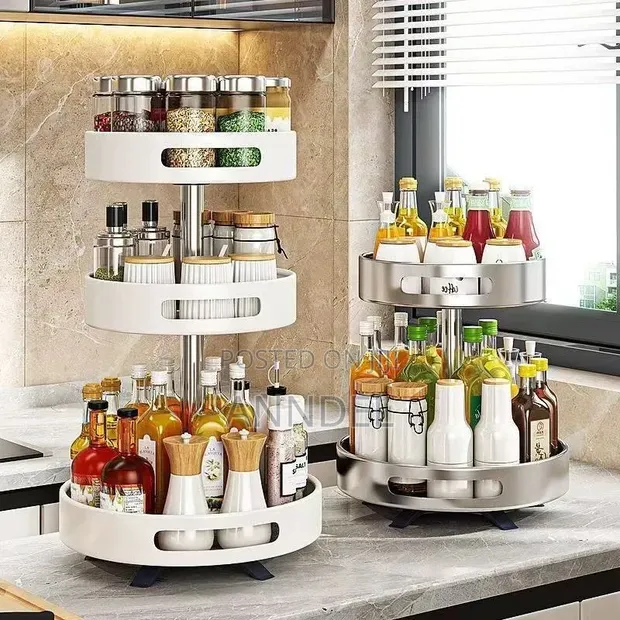 3 Layer Rotating Storage Rack - 1