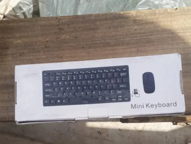 Wireless Computer Keyboard and Mouse Combo - 1