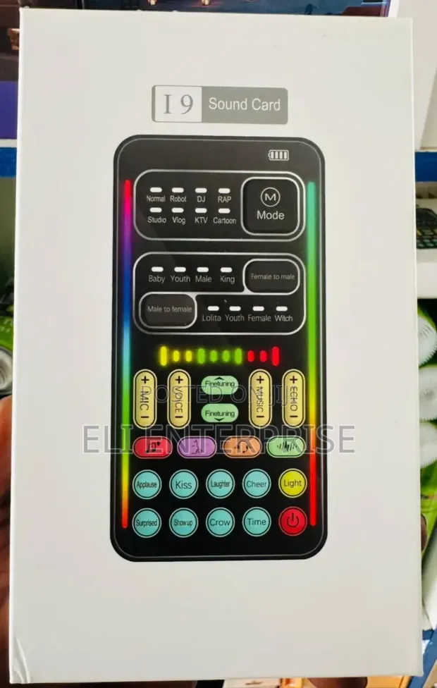 i9 Voice Changer Live Sound Card - 1